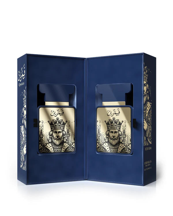 AMARAN QAMARAIN FOR HIM 100 ML – Rawzera Perfumes AMARAN QAMARAIN FOR HIM 100 ML – Rawzera Perfumes