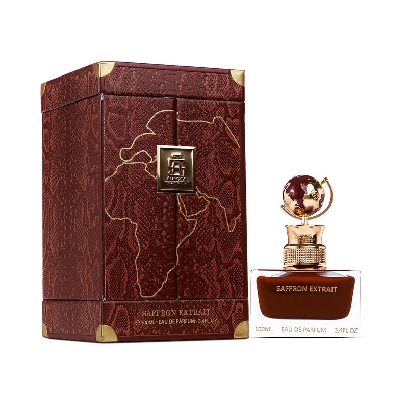 Aurora Globe Collection Saffron Extrait EDP Unisex | 100ml Aurora Scents